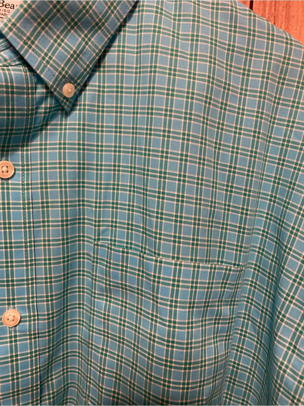 L.L.Bean XXL Tall bundle of 3 men’s Casual Button Down Shirts plaid - Picture 8 of 16
